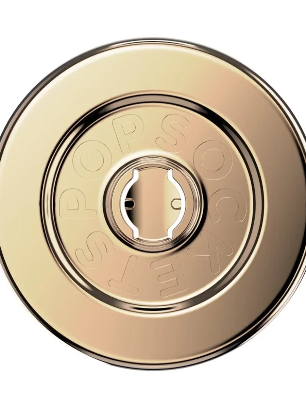 Popsockets Phone PopGrip for MagSafe Magnetic Holder Aluminum Radial Gold